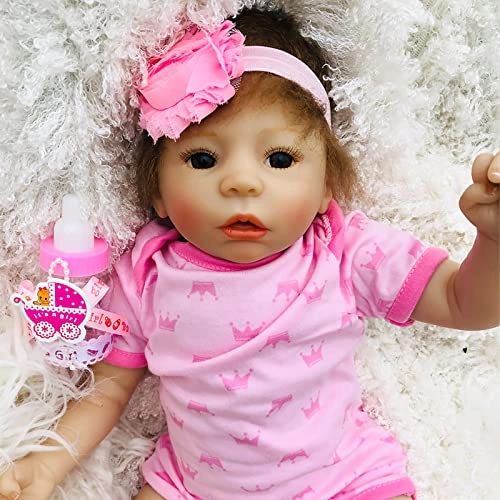 Reborn Baby Doll - 18 Inch 45cm Soft Vinyl Girl