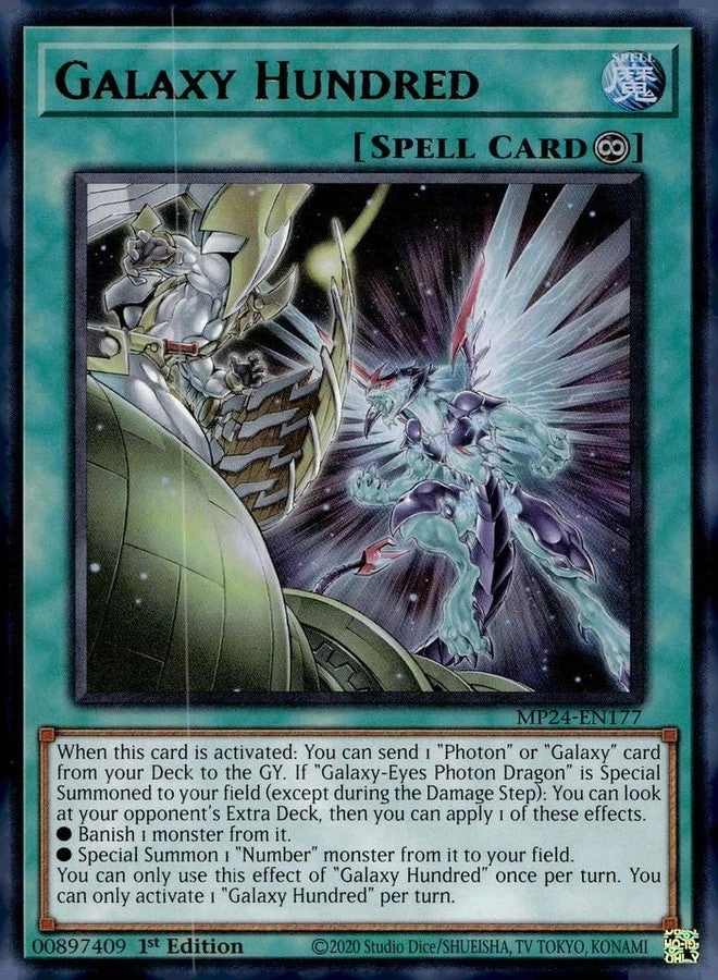 Yu-Gi-Oh! Galaxy Hundred MP24-EN177 - English