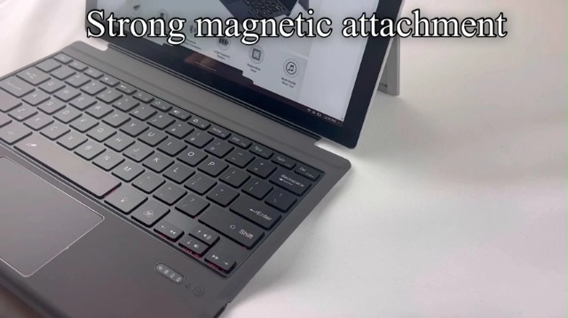 Backlit Type Cover Portable Bluetooth Wireless Keyboard Touchpad