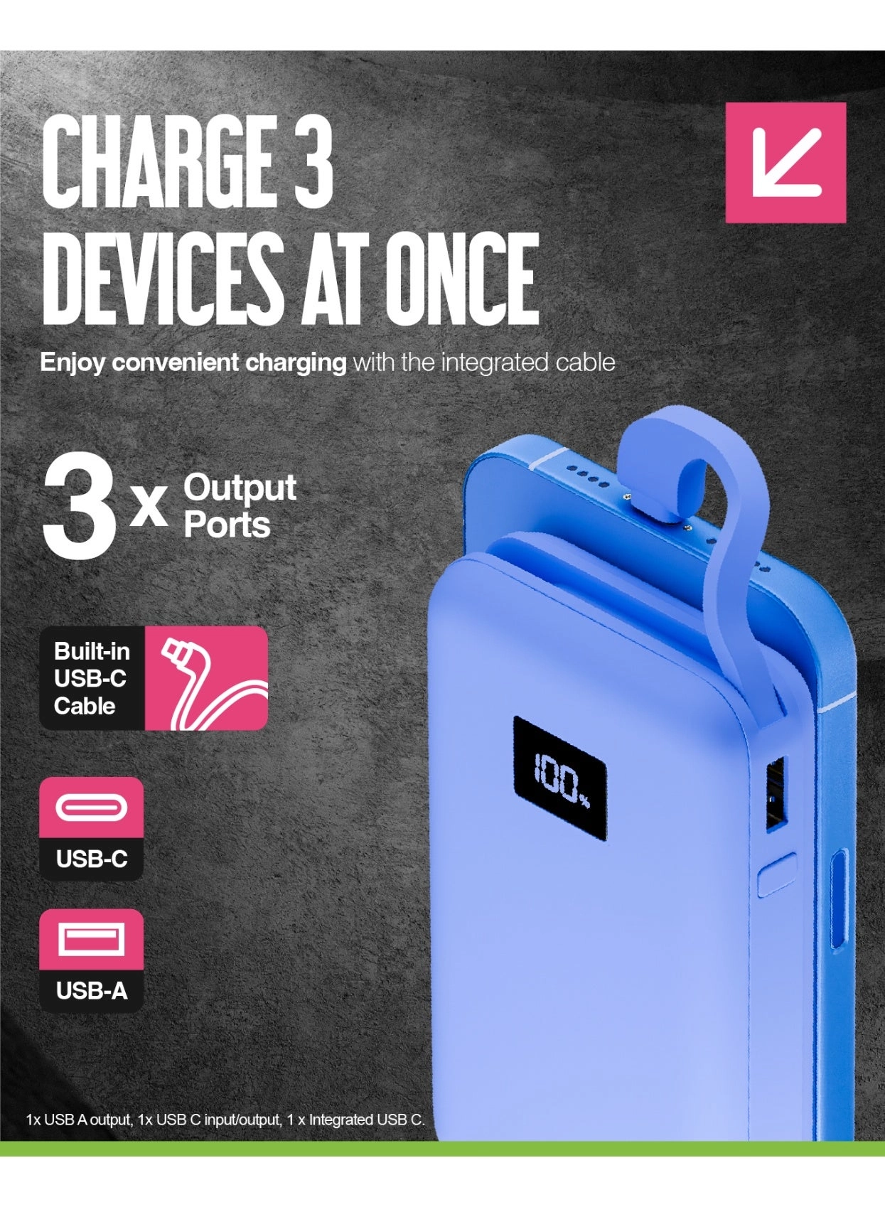 Eco Integrated - 10,000mAh 12 W