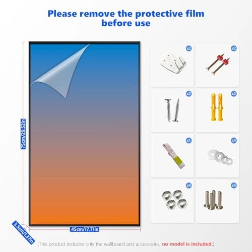Display Wall Plate for LEGO Technic McLaren Formula 1 Racing Car 42141 - 75X45cm