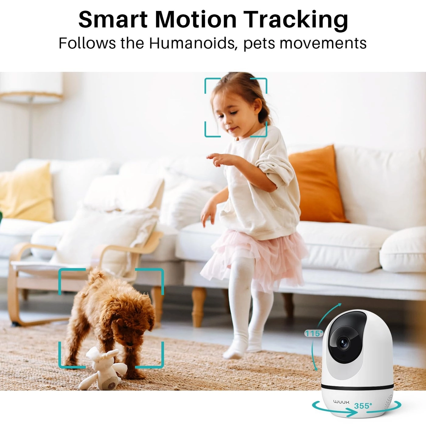 Indoor and Outdoor Security Camera 2.5K