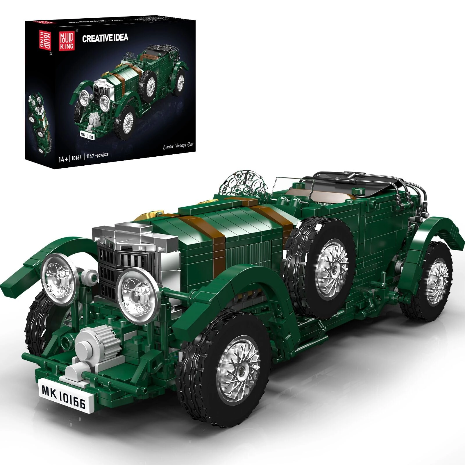 mould king 10166 - Classic Cars 1147 pcs