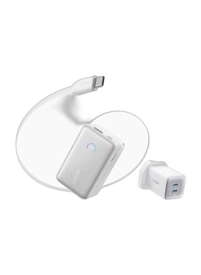 Anker Nano Power Bank + 47W 2-Port Fast USB C Charger