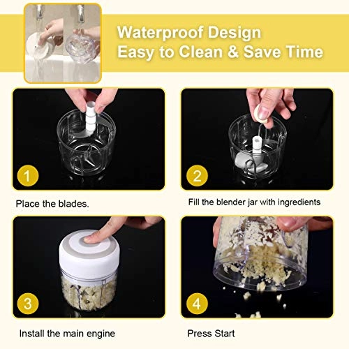 Mini Garlic Chopper - 30 watts