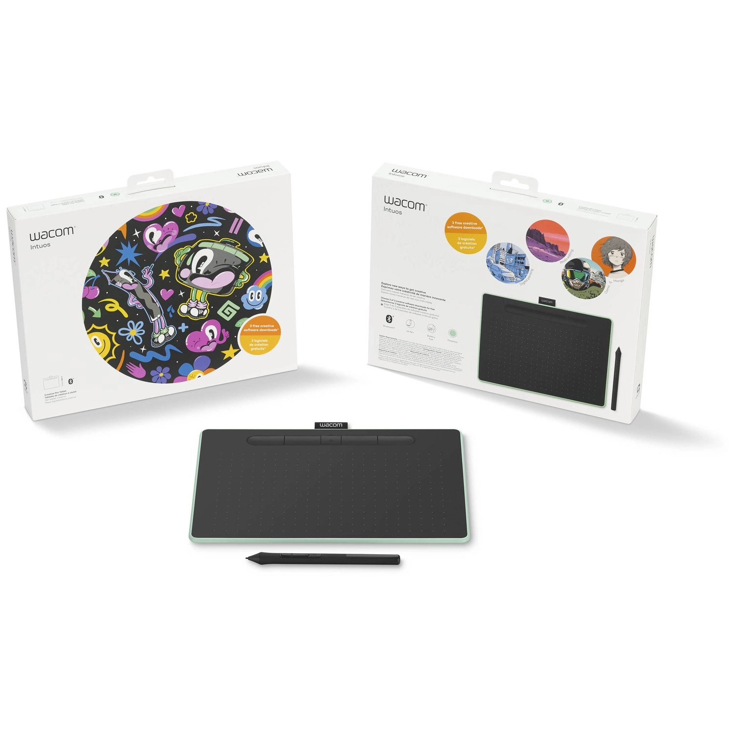 Intuos M - 4096 levels