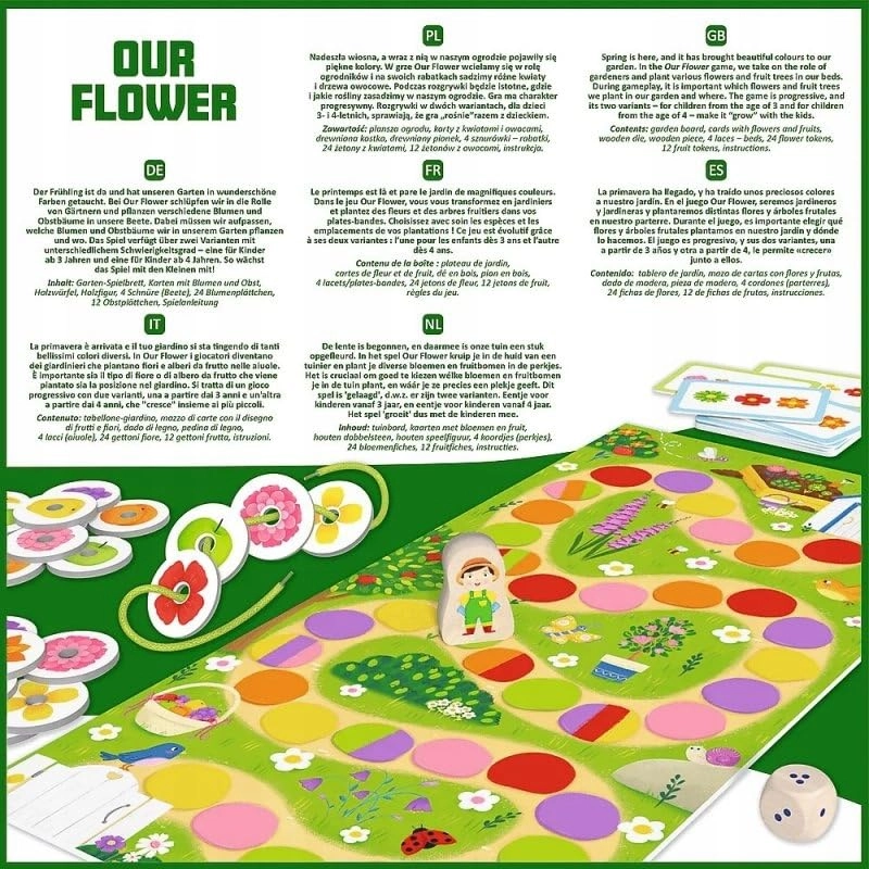 Our Flower - 3 years and up