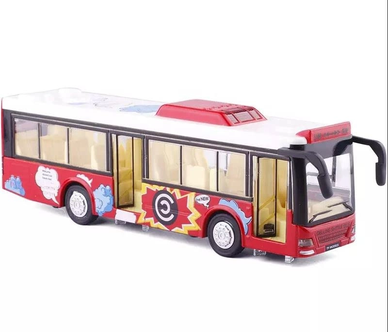 nijek store Pull Back Bus - 1:18 1 pcs