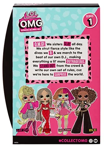 Lady Diva Fashion Doll - 11.5-inch 15 Surprises