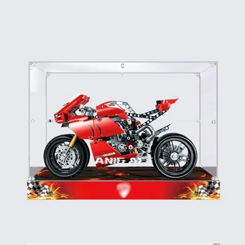 Protective Display Case for LEGO 42107 Motorbye - Acrylic