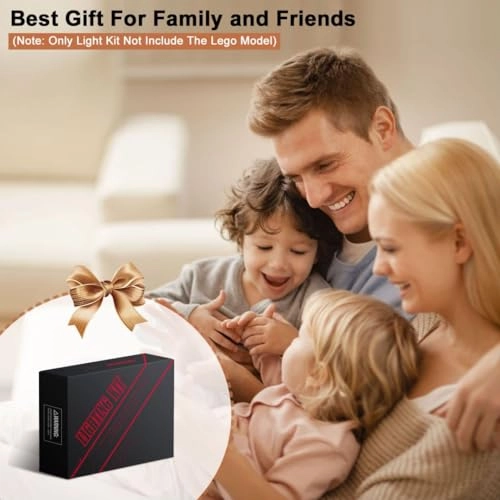 Led Light Kit - Remote Version Yellow Compatible with Lego 21354