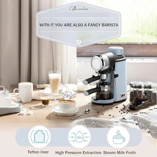 Pressure Coffee Pot - Milk Frother Fine Filter Mesh UYTTRWC