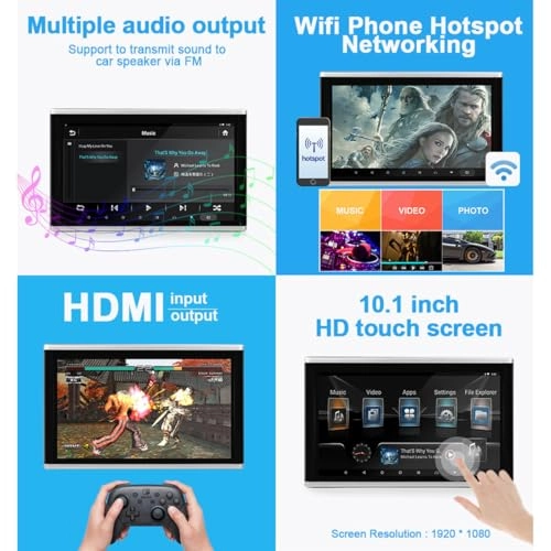 Car Headrest Video Player - 10.1 inch