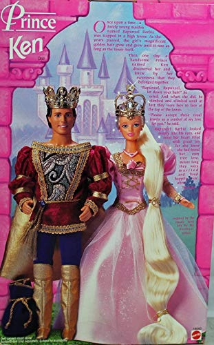 Prince Ken Doll - 12 Inch 1997 Classic Fairy Tale Rapunzel Series Ages 3+