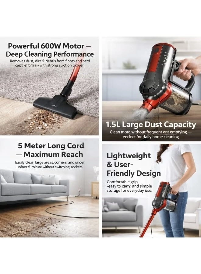 Wired Vacuum Cleaner (DX2921)