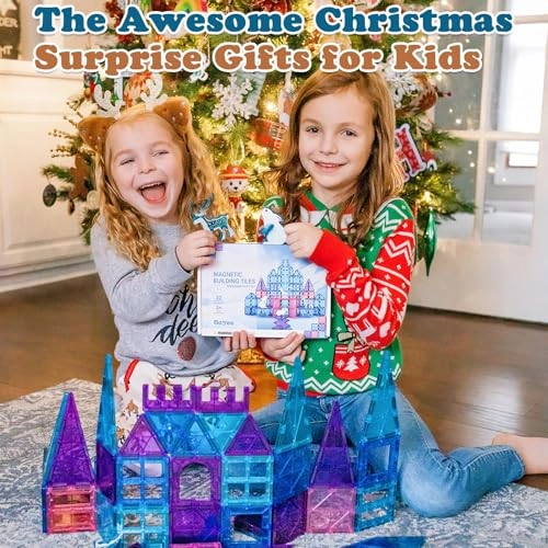 Arctic Animal Magnetic Tiles - 3 years and up 32 pieces