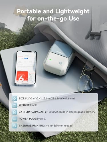 B1 - Label Maker 50*30mm Labels Space Blue