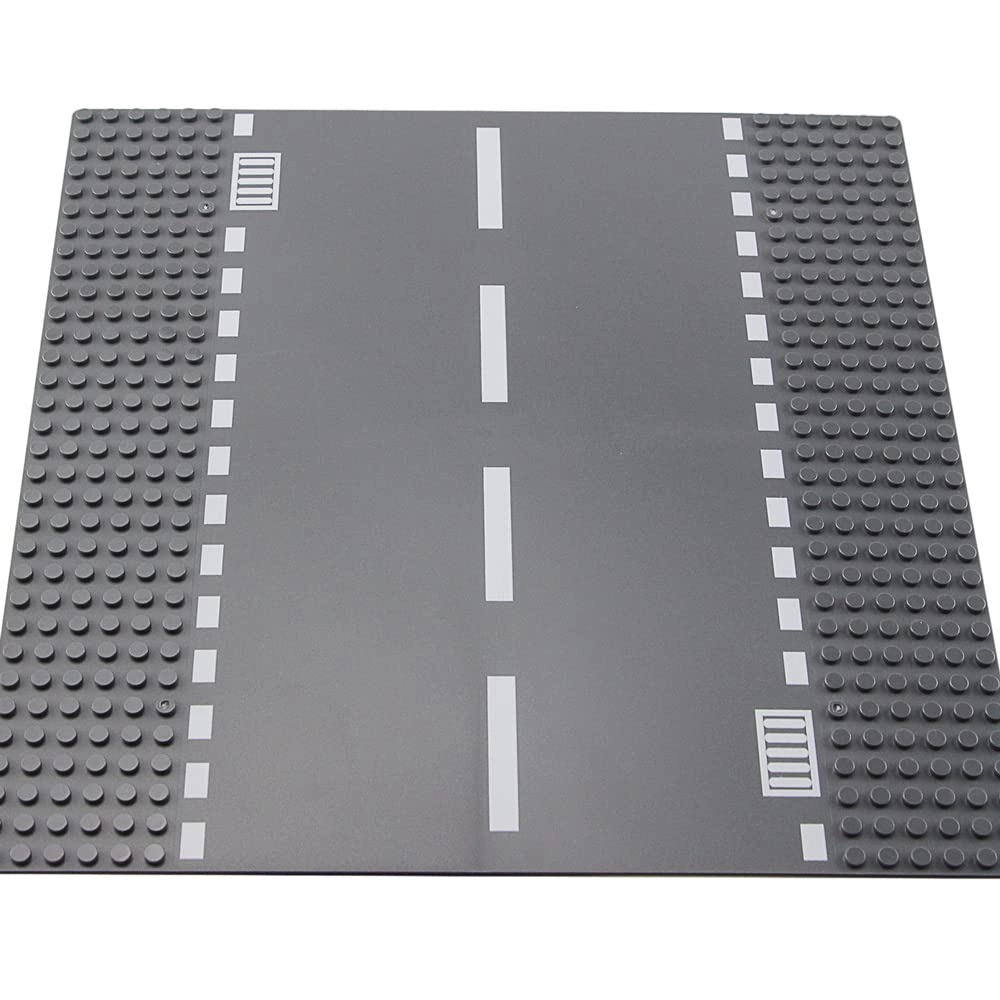 Classic Road Base Straight Plates - Building Road Baseplate