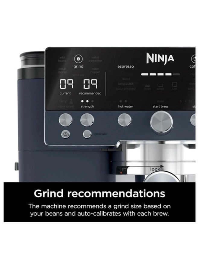 Luxe Premier - 3-in-1 integrated grinder frother