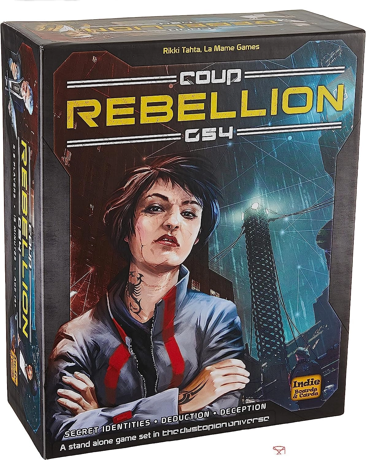 Indie Boards and Cards Coup Rebellion G54: Expanded Base Game