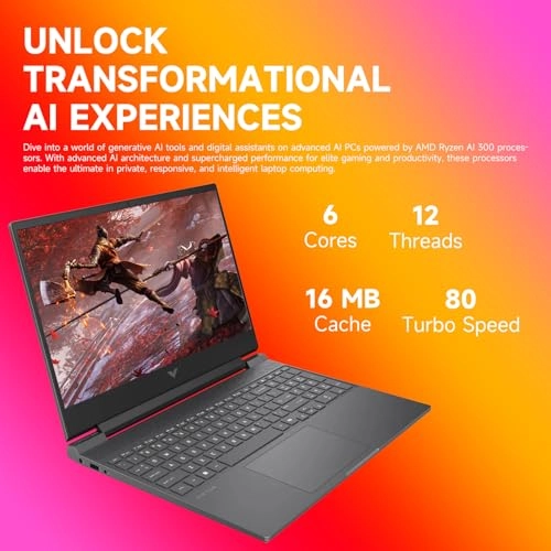 Victus RTX 4050 TPN-Q279 - 15.6'' Ryzen 7-7445HS 32GB DDR5 1TB SSD Bundle