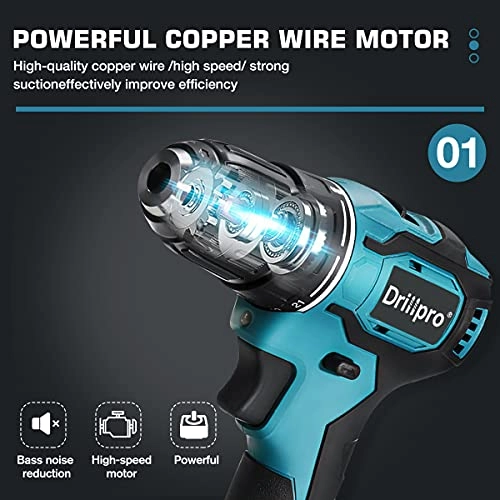 3 in 1 Electric Hammer Drill - Cordless 25+3 N.m 10mm