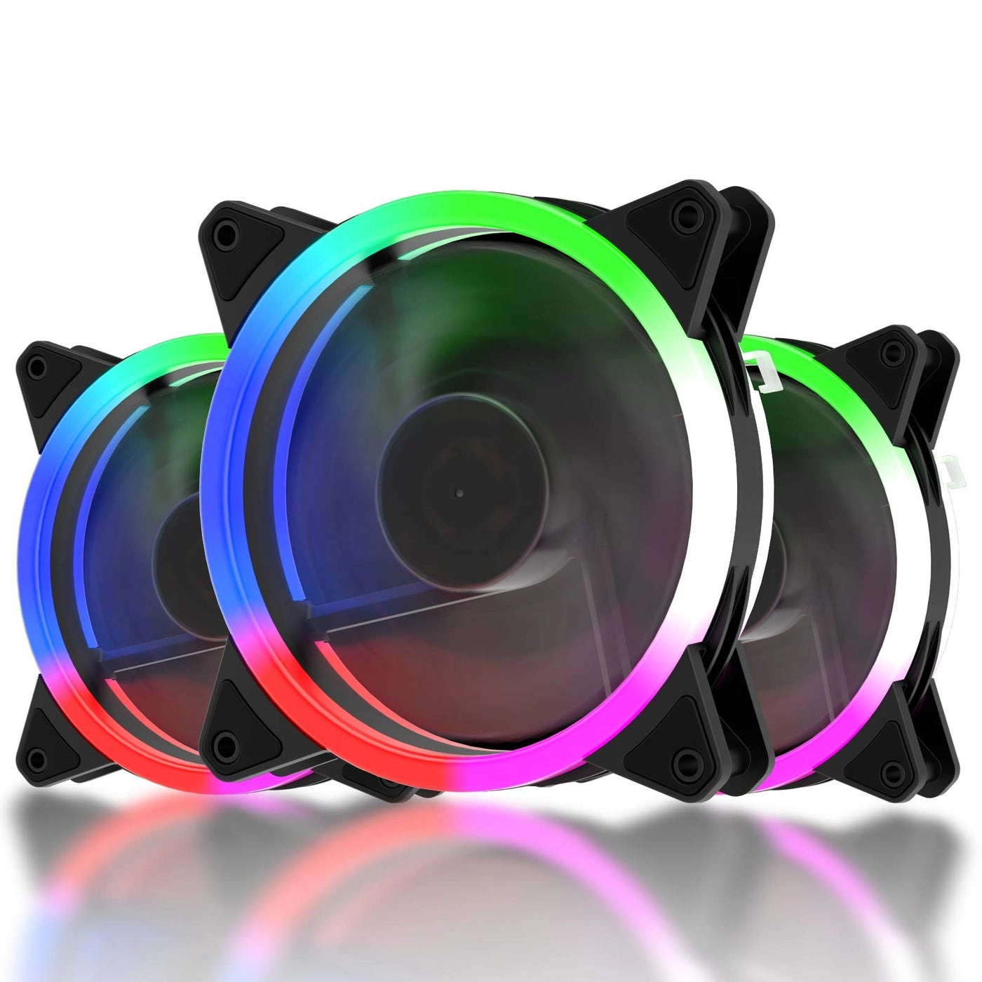 upHere Addressable RGB Fan - 3-Pack 120mm