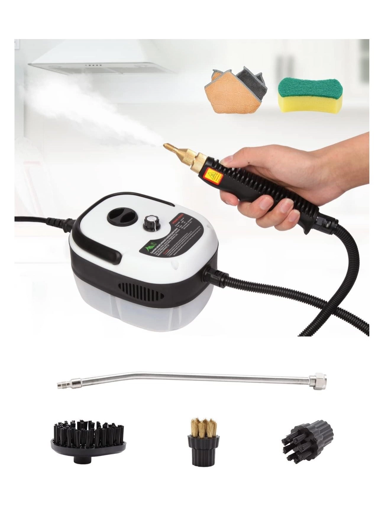 Portable Steam Cleaner - 3.0Bar 1100mm