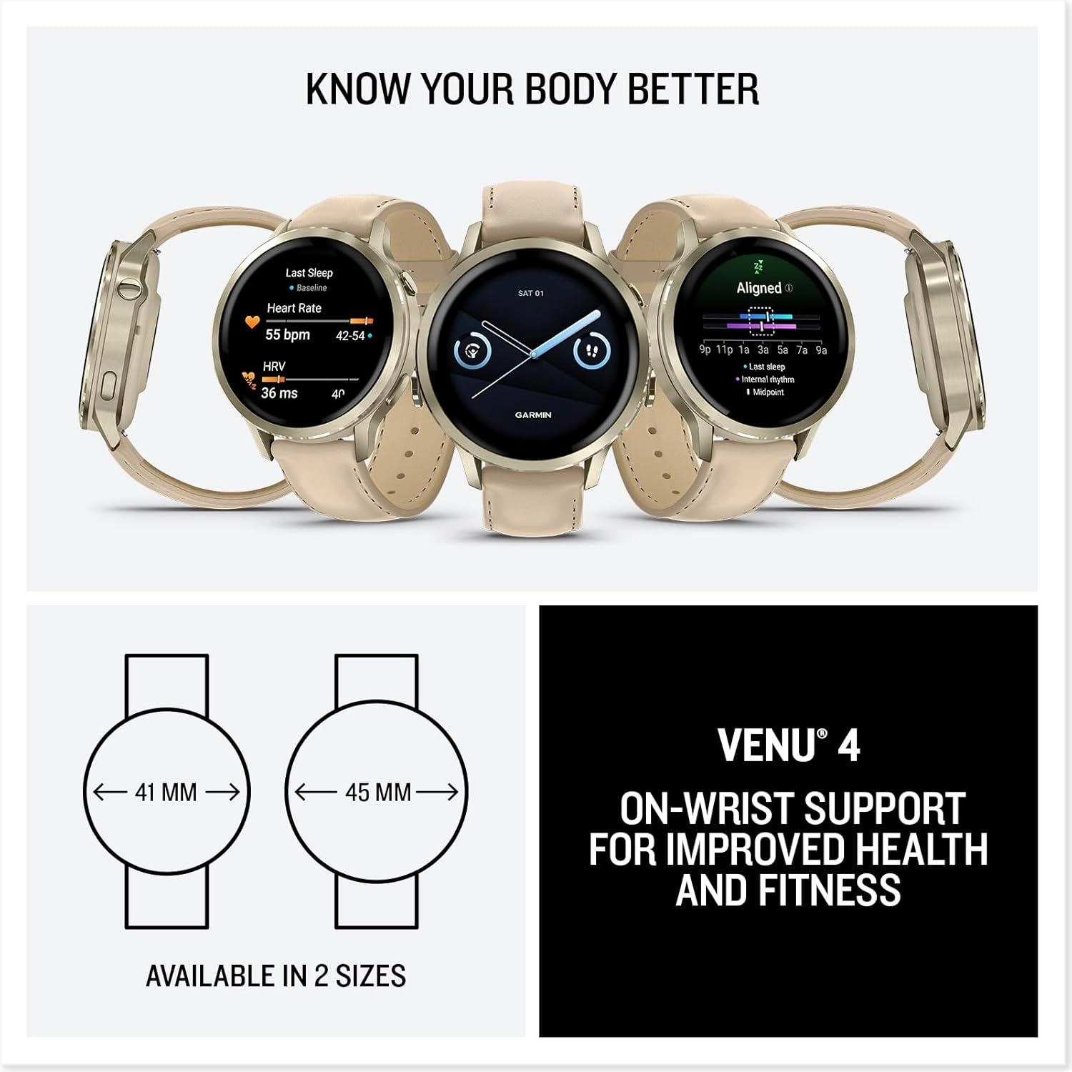 Venu 4 41mm Metal GPS