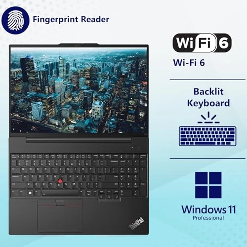 ThinkPad E16 G2 - 16'' Ryzen 7 7735HS 32GB DDR5 1TB SSD