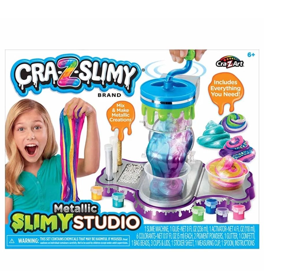 Cra-Z-Art Metallic Slimy Studio Kit