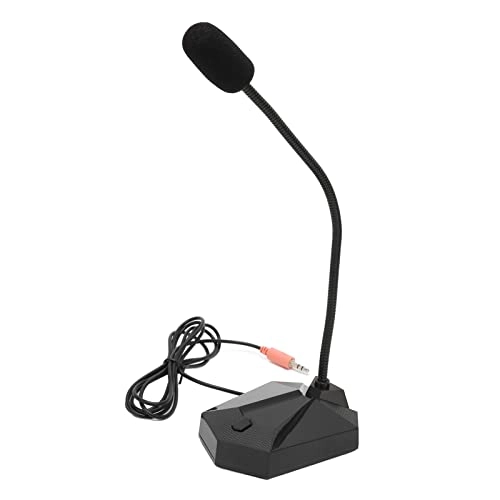 USB Computer Microphone USB+3.5mm-Mini-Jack Microphone