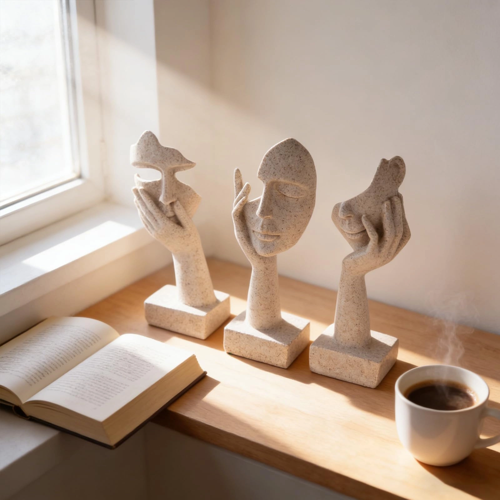 Thinker Statue - Plastic, Resin