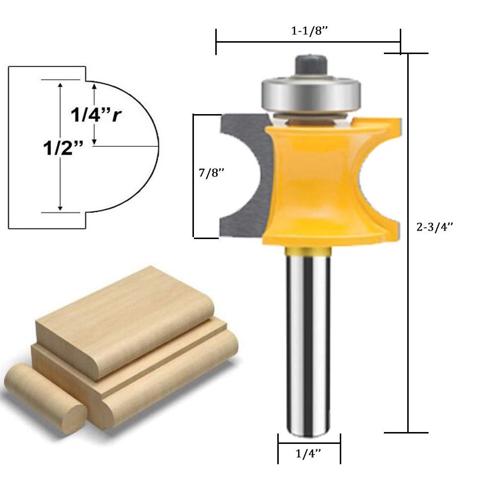 Router Bit Set - 1/4 Inch 5PCS