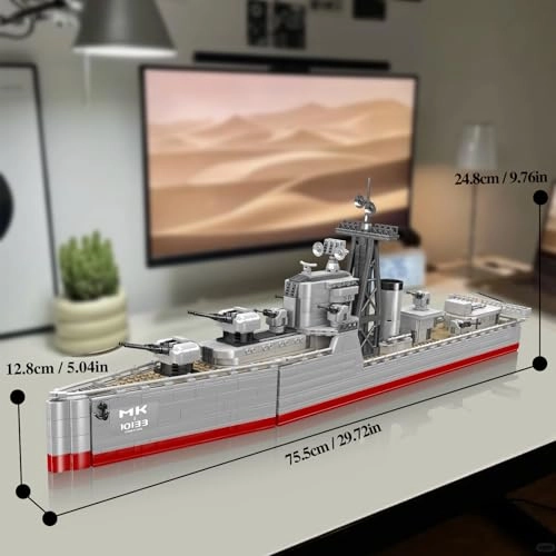German Battleship (10133) - Battle Destroyer Ship