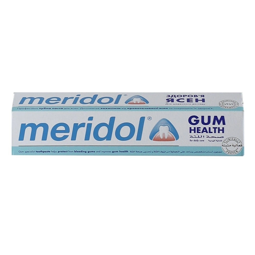 meridol Regular Fluoride Toothpaste Adults and children over the age of 7 75ml