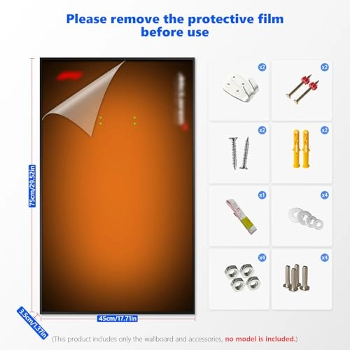LEGO Technic Display Wallboard - Wall Mount Aluminum Acrylic