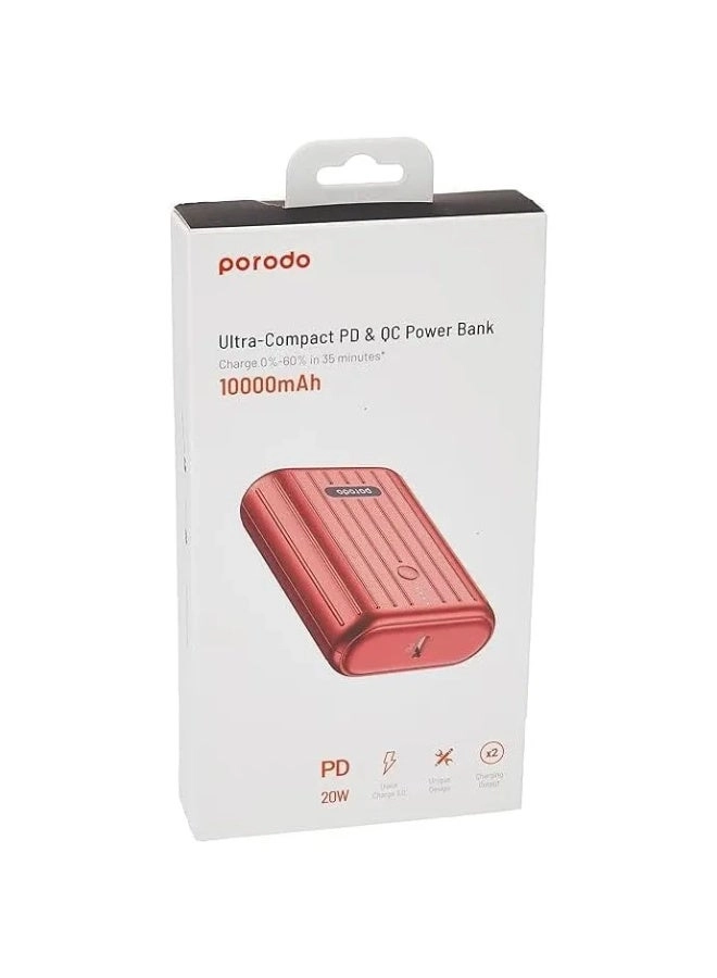 PD-PBFCH001-RD - 10000mAh 20W