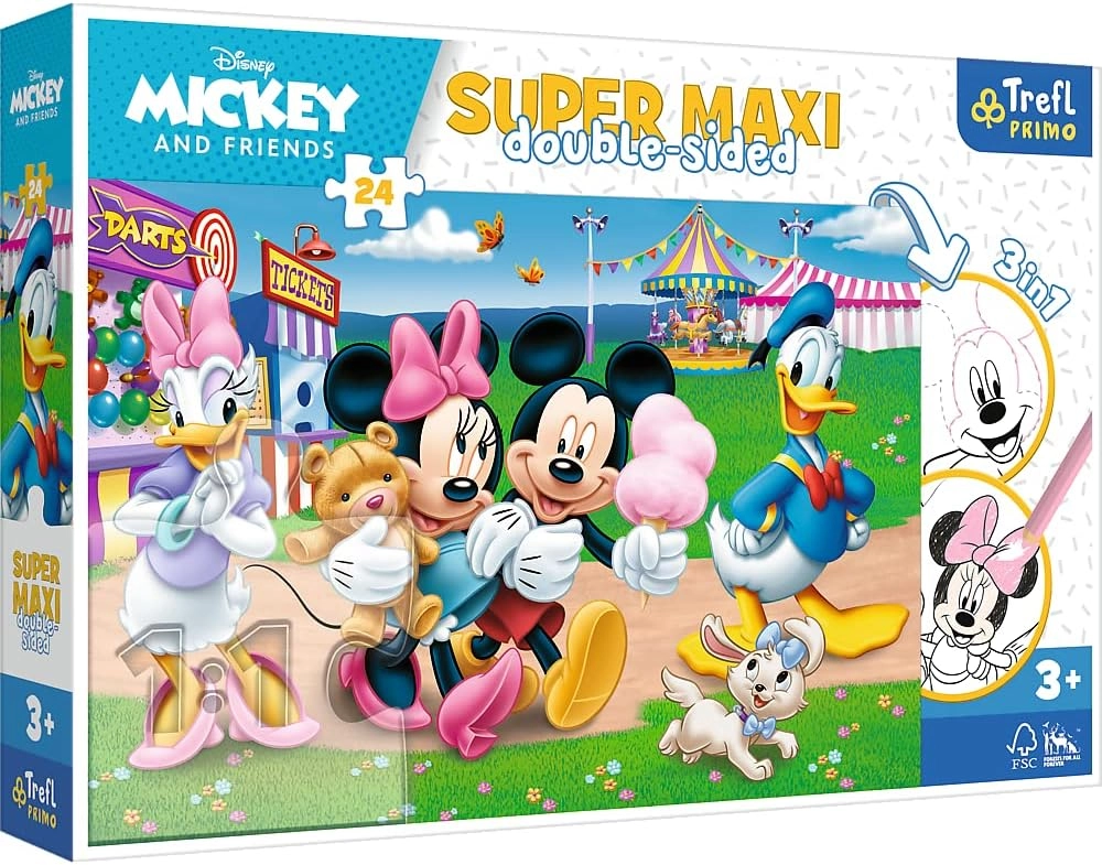 Trefl Mickey At The Fairground Puzzle (24) - 24 pcs