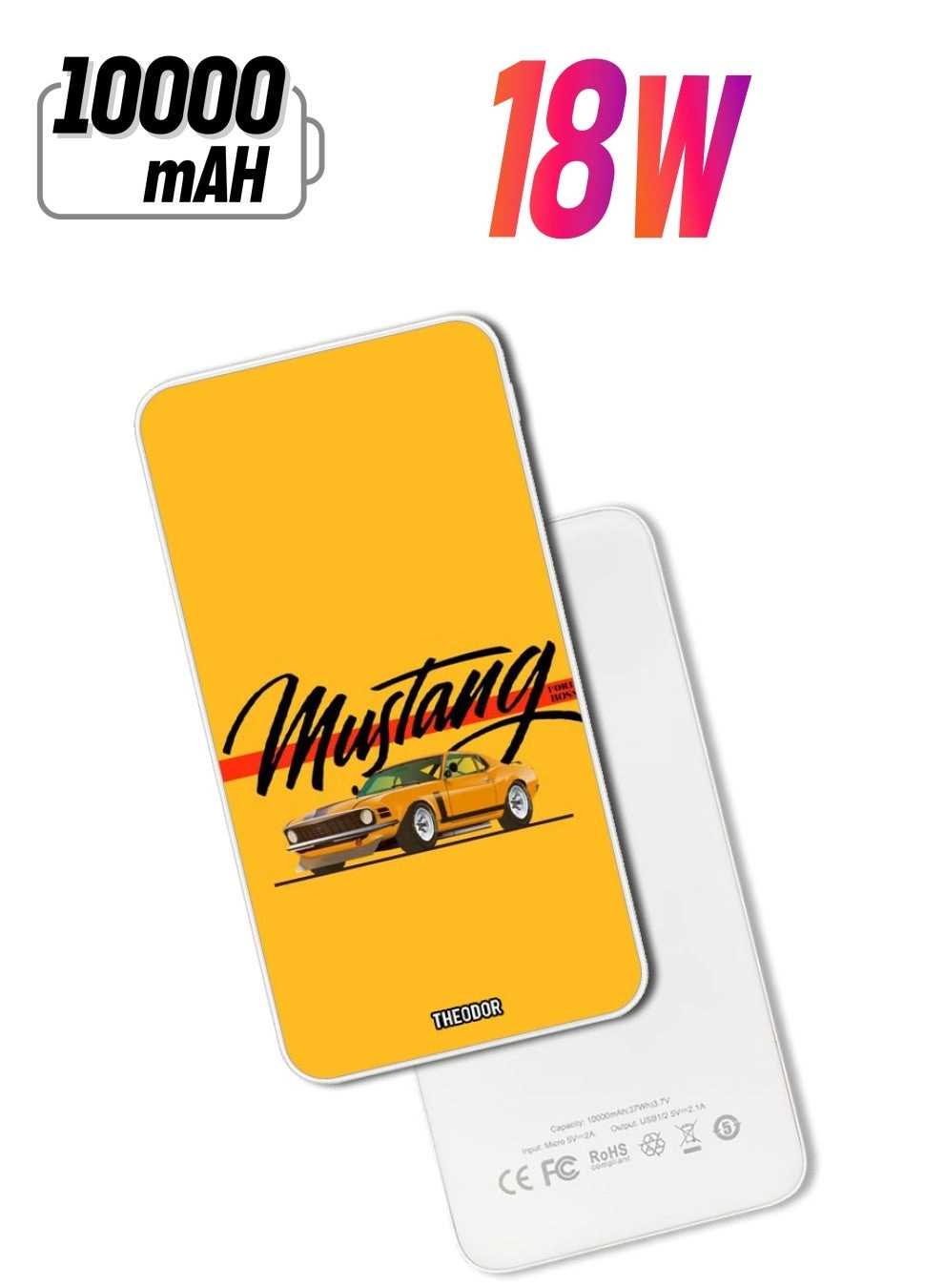 PPBA376 - 10000 mAh 18W