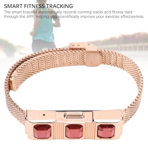 Smart Bracelet Fitness Tracker - 24H Sleep Tracking 127 Exercise Mode 60 Days Standby Time