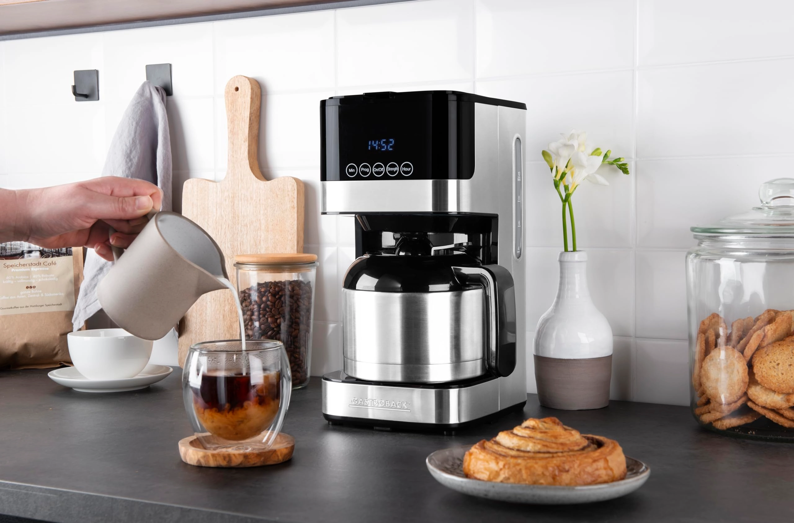 Gastroback Filter Coffee Machine - Programmable timer Aroma-Plus