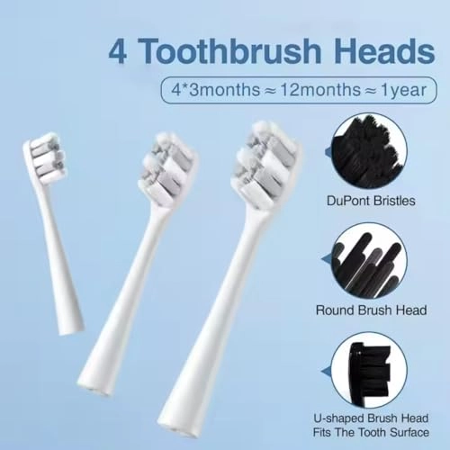 ETBX3 - Sonic 42000 Strokes per minute 4 Brush Heads