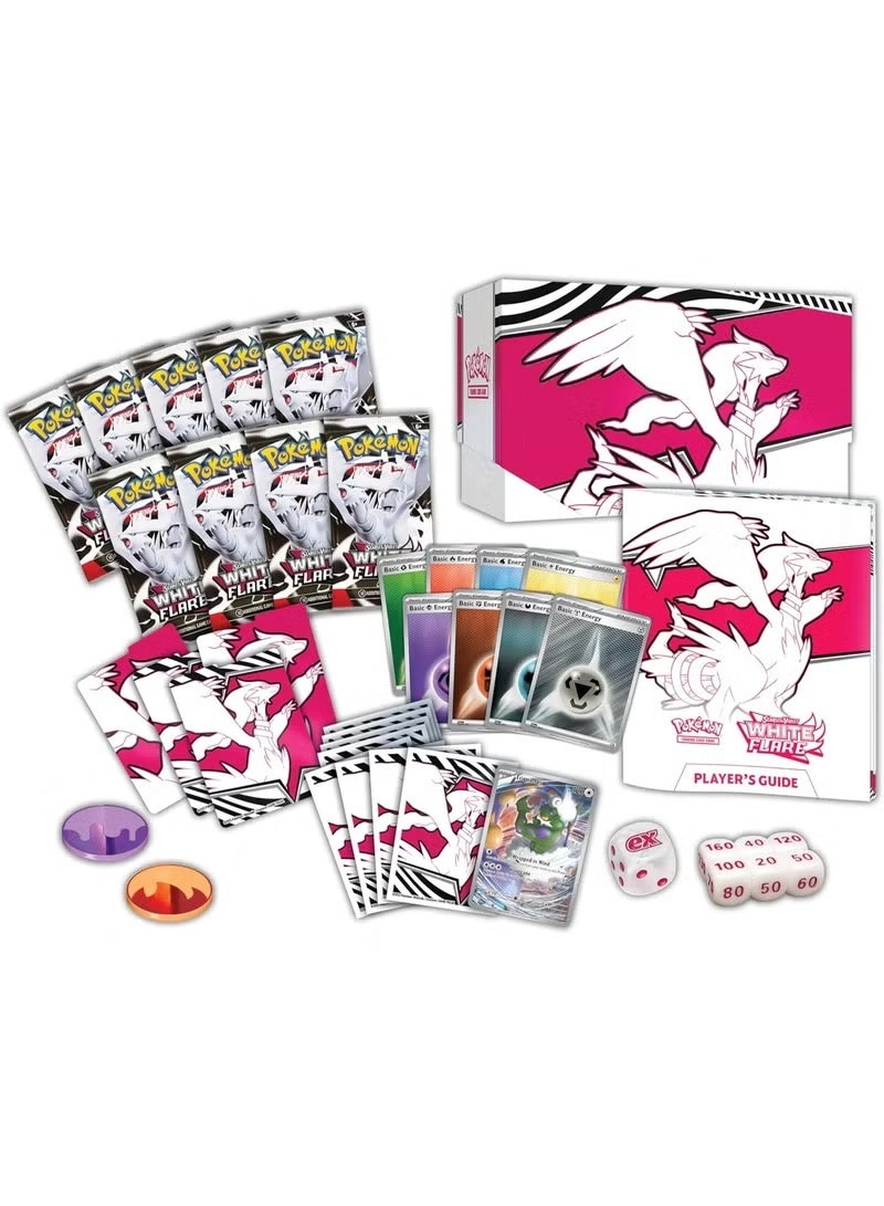 White Flare Elite Trainer Box - Factory Sealed Official Cards & Accessories
