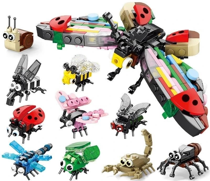smilegear Building Blocks Bricks Set - Insects World Paradise 318 pcs