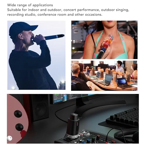 Wireless XLR Transmitter & Receiver - UHF