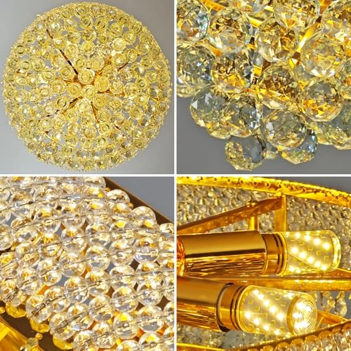 Luxury Crystal Chandelier - 2700K 4500K 6500K