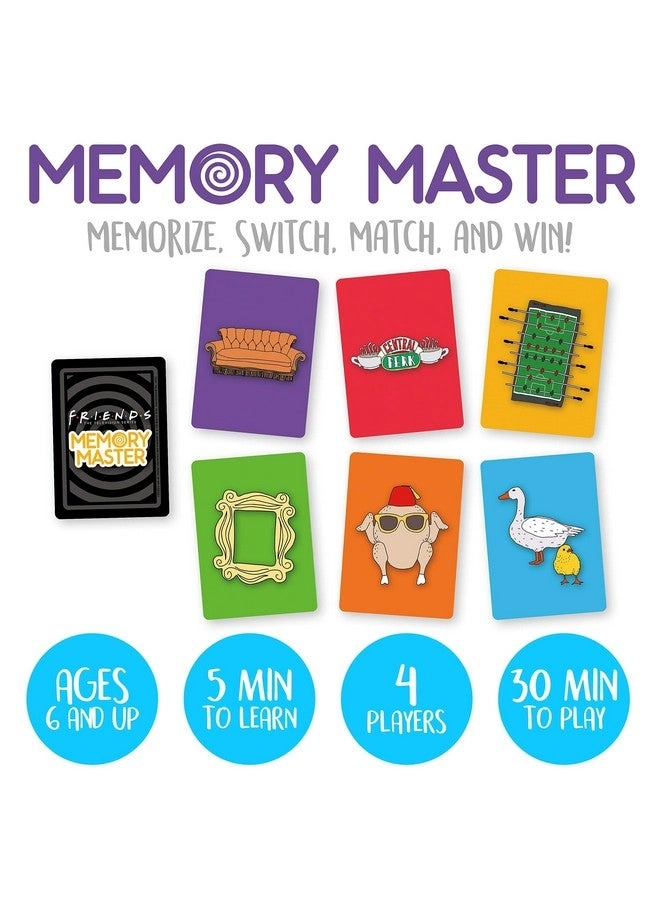 Friends TV Series Memory Master - Card Game