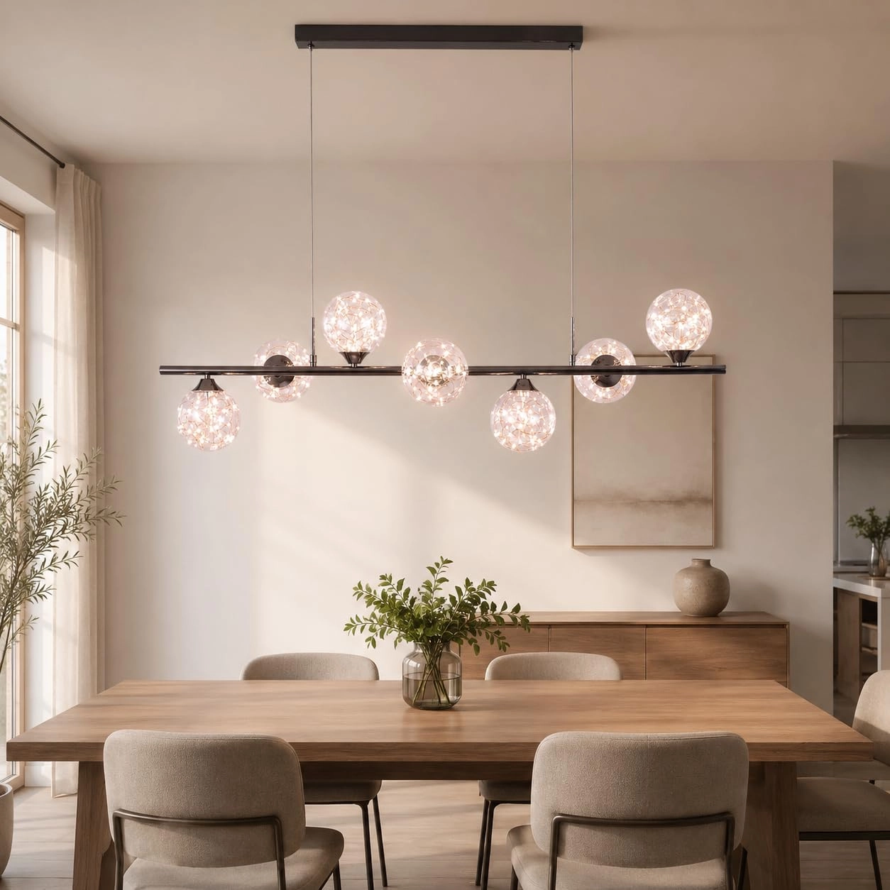 Garwarm Modern Pendant Light - maximum 51 inches (130cm)