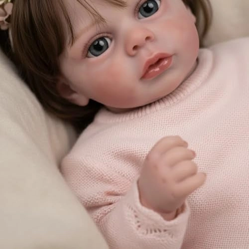 Zero Pam Reborn Baby Doll - 20 Inch Silicone Rooted Hair
